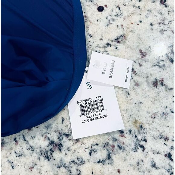 Skye Women's Standard Coco D/Dd Molded Cup Underwire Tankini Top S - Picture 4 of 4